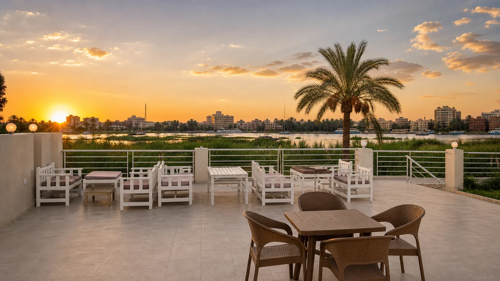 Royal Nile Villa — Sky Penthouse 2 — interior/exterior photo 5